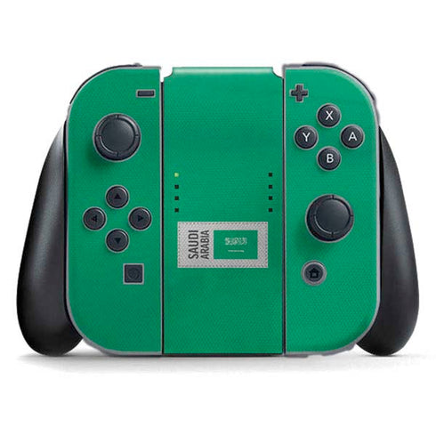 Saudi Arabia Soccer Flag Nintendo Skins